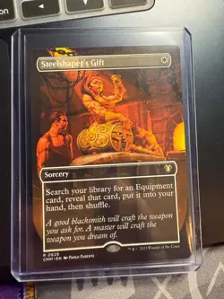 Steelshaper's Gift (Borderless) Commander Masters, (Non-Foil) - Image 1