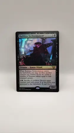 Ruthless Technomancer Commander: Kamigawa: Neon Dynasty Foil - Image 1