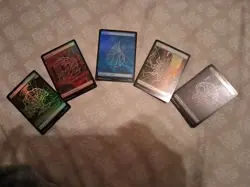 Marvel's Spider-Man Full Art Basic Land (FOIL) Set MTG SPM Magic TCG - Image 1