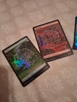 Marvel's Spider-Man Full Art Basic Land (FOIL) Set MTG SPM Magic TCG - Image 2