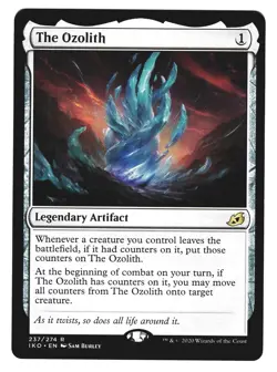 Magic The Gathering Ikoria Lair of Behemoths IKO 2020 #237 The Ozolith NM LOT3 - Image 1