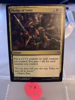 MTG Pledge of Unity War of the Spark 210/264 Regular Uncommon - Image 1