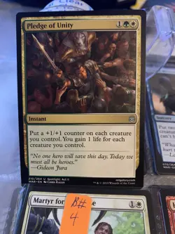 MTG Pledge of Unity War of the Spark 210/264 Regular Uncommon - Image 2