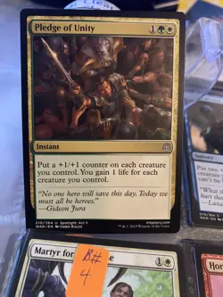 MTG Pledge of Unity War of the Spark 210/264 Regular Uncommon - Image 4
