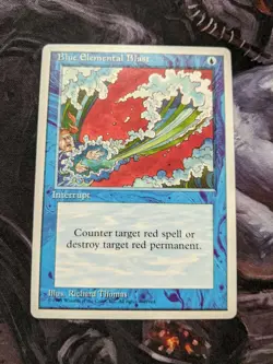 MTG Blue Elemental Blast Alternate 4th Edition Regular Common - Image 1