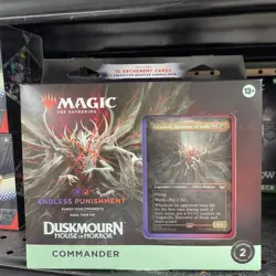 MtG: Duskmourn - Commander Deck - Endless Punishment NEW/SEALED - Image 1