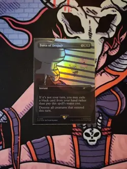 Force of Despair #1936 Rainbow Foil NM - MTG Secret Lair x SpongeBob SquarePants - Image 1