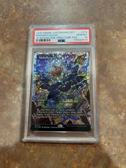 Radiant Lotus Showcase Fracture Foil MTG Aetherdrift PSA 10 Gem Mint - Image 1