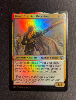 MTG Baird, Argivian Recruiter, NM-Mint, (DMU #195/281) Foil - Image 1