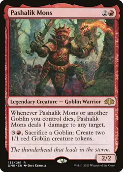 Pashalik Mons Regular - Dominaria Remastered MTG-NM - Image 1