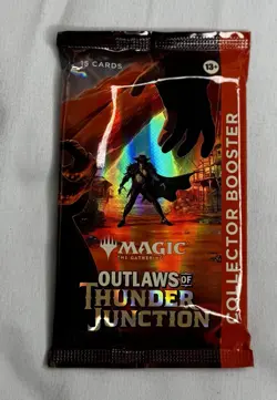 Magic the Gathering Outlaws of Thunder Junction Collector Booster Pack New - Image 1