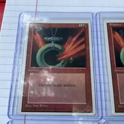 Lot of (4) Magic The Gathering MTG Shatter 4th Edition Authentic & Official RARE - Image 2