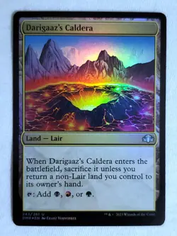 Darigaaz's Caldera #243 Dominaria Remastered Foil Magic the Gathering - Image 1