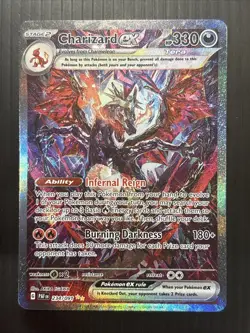 Pokemon Charizard EX 234/091 SIR Paldean Fates - Image 1