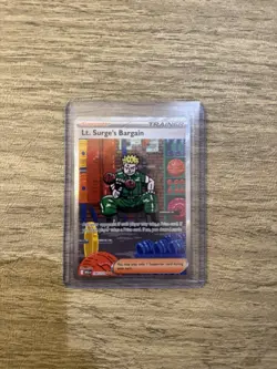 Lt. Surge's Bargain (Special Illustration Rare) 185/132 - Mega Evolution Pokemon - Image 1