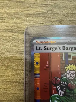 Lt. Surge's Bargain (Special Illustration Rare) 185/132 - Mega Evolution Pokemon - Image 2