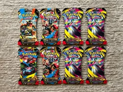 8x Pokemon TCG: Mega Evolution Sleeved Booster Packs - Factory Sealed & IN HAND - Image 1