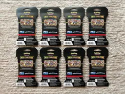 8x Pokemon TCG: Mega Evolution Sleeved Booster Packs - Factory Sealed & IN HAND - Image 2