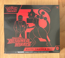 Pokemon Destined Rivals Elite Trainer Box ETB - CORNER TEAR SEE DESCRIPTION - Image 1