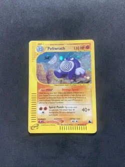 Poliwrath H24/H32 Skyridge Holo 2003 Vintage Rare Pokemon - Image 2