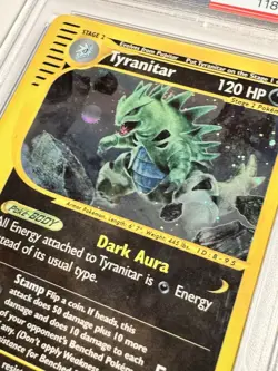 POKEMON EXPEDITION TYRANITAR #29 HOLO PSA 8 NM-MT #* - Image 4