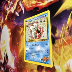 1st Edition Misty’s Seaking 55/132 - Gym Heroes - Near Mint Pokemon - Image 3