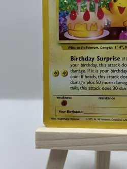 Pokemon TCG Birthday Pikachu 24/53 Holo Celebrations Classic Collection - NM - Image 5