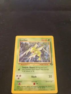 Scyther MP Unlimited Jungle 26/64 Pokemon TCG Non-Holo - Image 1