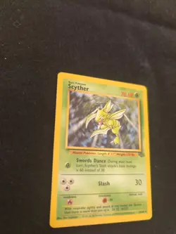 Scyther MP Unlimited Jungle 26/64 Pokemon TCG Non-Holo - Image 2