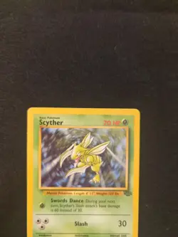 Scyther MP Unlimited Jungle 26/64 Pokemon TCG Non-Holo - Image 4