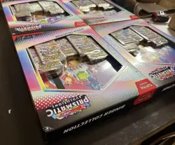 Prismatic Evolutions Binder Collection/ Scarlet & Violet Sealed LOT OF 4 - Image 3