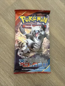 Pokemon TCG XY Primal Clash Booster Pack New & Sealed Aggron Artwork - Image 1