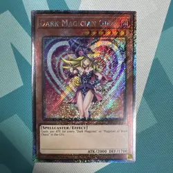 Dark Magician Girl (Art A) Yugioh RA03-EN123 Platinum Secret Rare PSR NM - Image 1