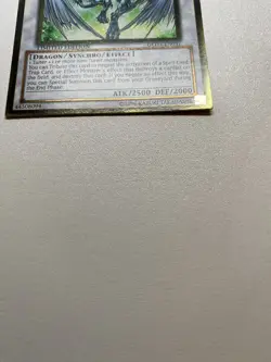 Yu-Gi-Oh! Stardust Dragon Ultra Rare Limited Edition GLD3-EN037 MP - Image 2