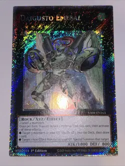 Yugioh! Daigusto Emeral - RA04-EN163 - Platinum Secret Rare - 1st Edition Near M - Image 1