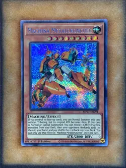 Yugioh Machina Metalcruncher MP21-EN094 Secret Rare 1st Ed NM - Image 1