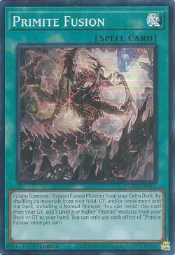 Yu-Gi-Oh! Primite Fusion Super Rare DUAD-EN065 NM - Image 1