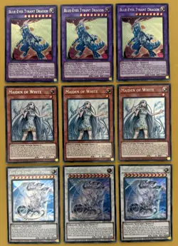 Yugioh! Blue Eyes Core SECRET 25LP-EN019 LIMITED PACK WORLD CHAMPIONSHIP - Image 1
