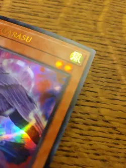 Yata Garasu 1st Edition Yugioh Card - Holographic Ultra Rare EX Konami - Image 3