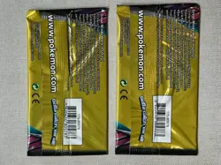 Pokemon Sun & Moon Unified Minds (2) 3-Card Booster Packs 2019 Sealed - Image 2