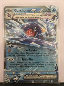 Garchomp ex 038/182 Near Mint Condition Card Pokemon TCG! Read Description! - Image 1