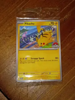 Pikachu World Championships 2024 Promo Card Scarlet & Violet, Sealed - Image 1