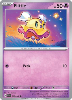 Flittle 68/142 Common | Stellar Crown | Pokemon Card - Image 1