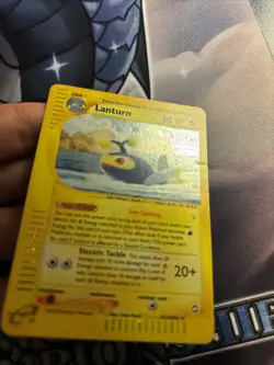 (Sw) Pokemon TCG WOTC Card Lanturn Aquapolis Set Holo Foil #H15/H32 LP - Image 3