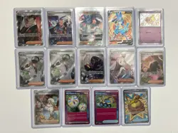 Small Pokemon Card Collection | 32 Assorted Illustration Rares, Full Arts & More - Image 2