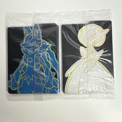 Pokemon Center STAMPED Mega Evolution Promo cards Riolu and Alakazam sealed - Image 4