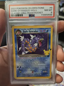 5 Graded Pokemon Card Slabs Lot PSA / CGC Collection Dark Gyarados Kingdra - Image 4