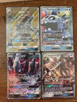 GX Lot Of 4 Cards MP/HP Pokemon - Image 1
