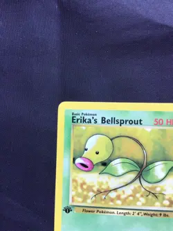 Pokemon Cards: Gym Heroes 1st Edition Common: Erika's Bellsprout 76/132 - Image 2