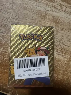 Pokemon Gold Cards NIB Free Shipping - Image 1